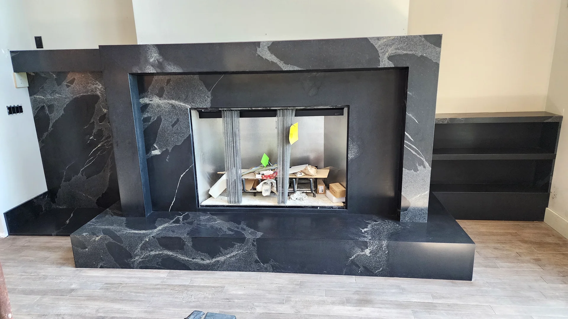 Custom Fireplace Edge