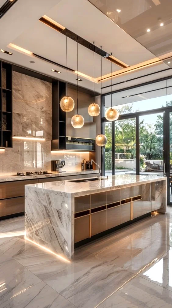 Luxury Marble Island